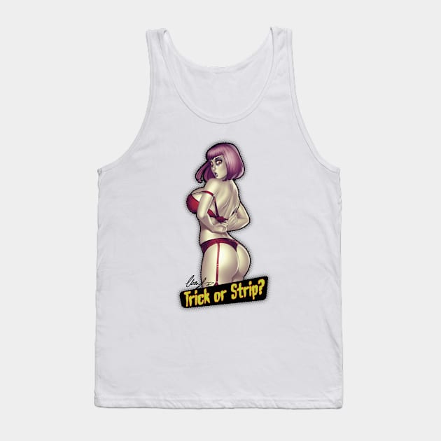 Trick or Strip? Tank Top by Eliaschatzoudis